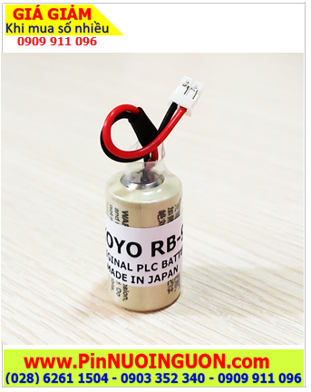 KOYO RB-5; Pin nuôi nguồn PLC KOYO RB-5 lithium 3.0v 1700mAh chính hãng _Made in Japan